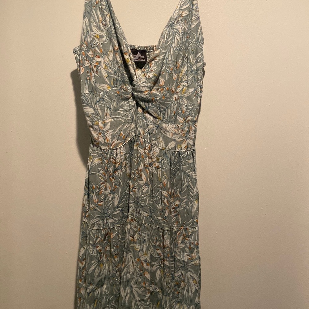 Angie twist front dress